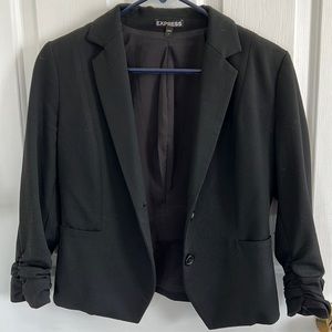 Women’s black blazer